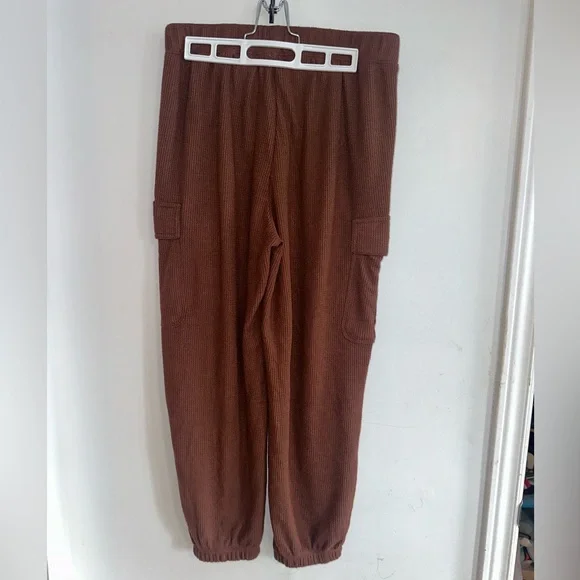 NWT Aerie Traveller Waffle Cargo Joggers - Picture 7 of 7